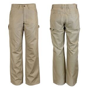 Blue Mountain Relaxed Fit Utility Canvas Pants